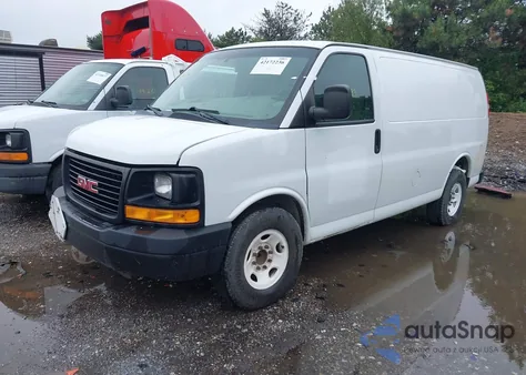 2012 GMC Savana 2500 Work Van из США, поврежденный, VIN 1GTW7FCA3C1185429